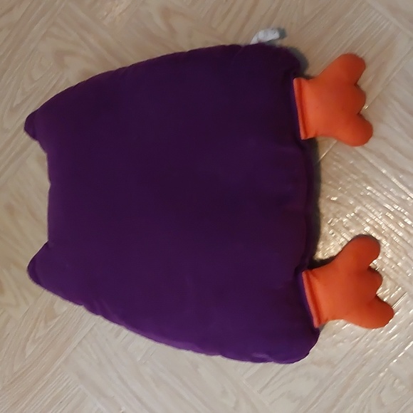 Corduroy owl w. Anime details pillow - Picture 2 of 2